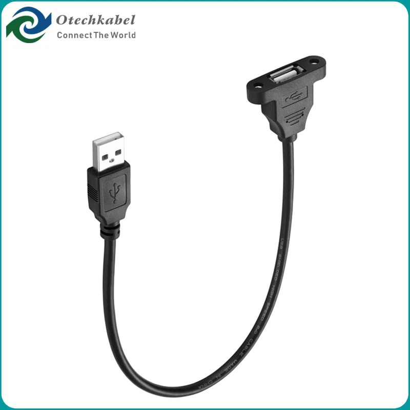 Panelmontert forlengelses-USB-kabel