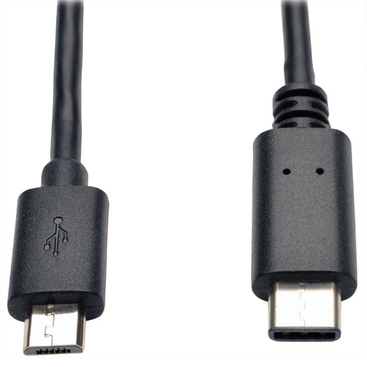 Cable USB-C a Micro-B USB2.0 macho a macho