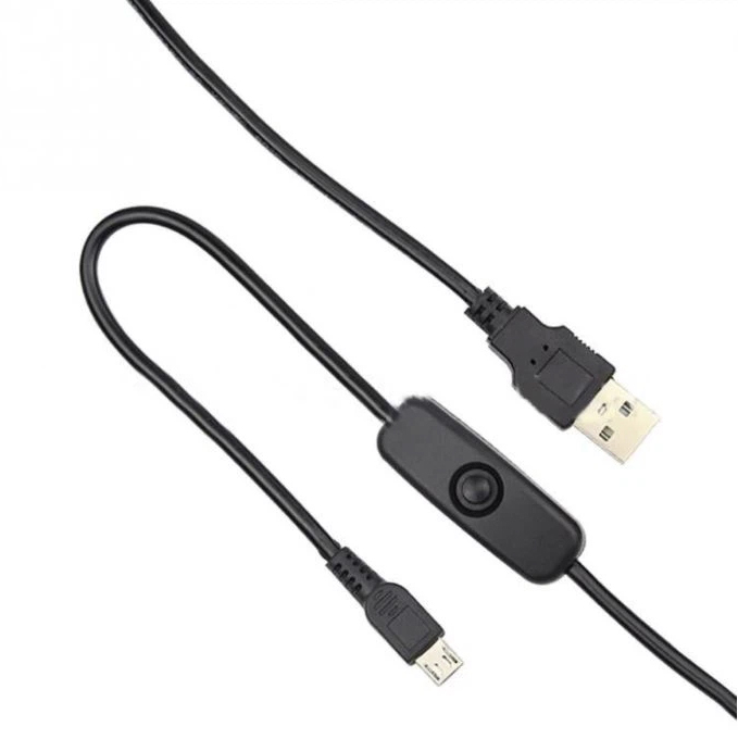 Кабель для передачи данных Micro USB с кнопкой Switch 501