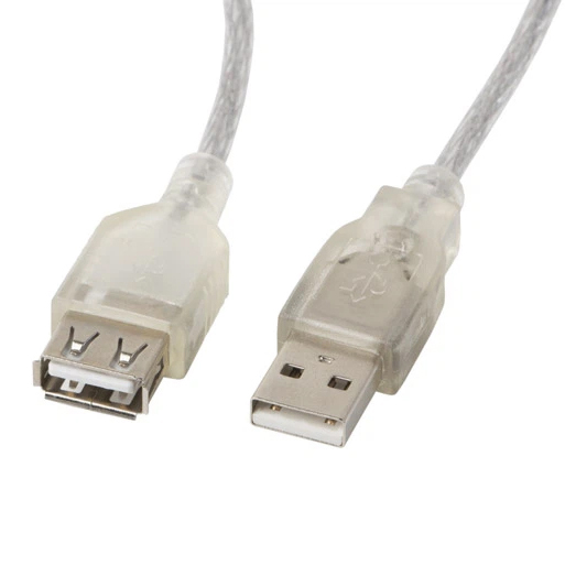 C&acirc;ble d'extension USB transparent Am vers AF 2.0