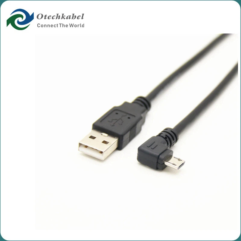 Schuine micro-USB-kabel