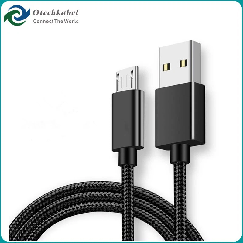Cable micro USB trenzado